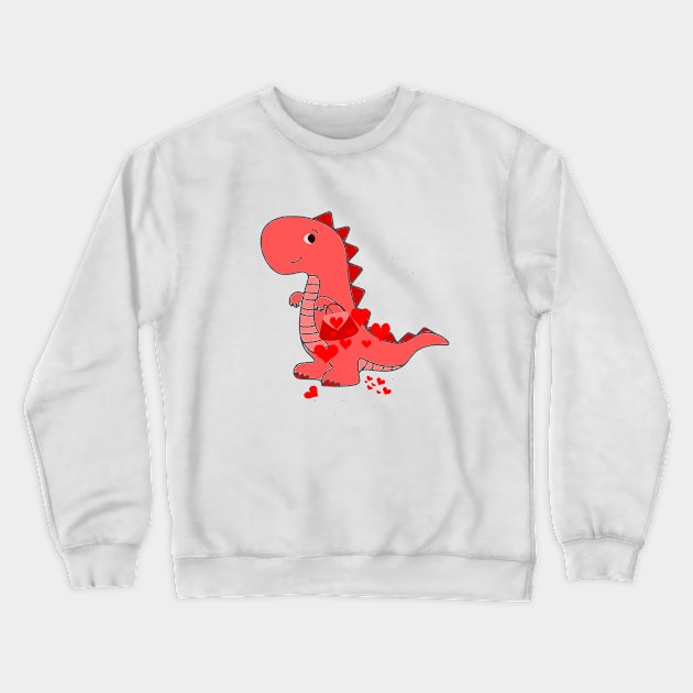 I Steal Hearts valentines day Crewneck Sweatshirt by ODIN DESIGNS